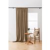 Světle hnědý zatemňovací závěs VELVET 135x250 cm pro elegantní interiér