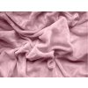 Růžové mikroplyšové prostěradlo SOFT 90x200 cm pro maximální pohodlí