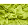 Zelené mikroplyšové prostěradlo SOFT 90x200 cm pro maximální pohodlí
