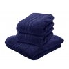 Sada 2 osušek Classic tmavě modrá 70 x 140 cm, 100% bavlna