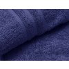 Set 2 osušek Classic tmavě modrá 70 x 140 cm s bordurou, 100% bavlna