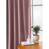2x Světle fialový zatemňovací závěs VELVET s řasící páskou 135x250 cm