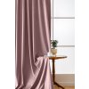 2x Světle fialový zatemňovací závěs VELVET s řasící páskou 135x250 cm
