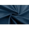 2x Tmavě modrý zatemňovací závěs VELVET s kovovými kroužky 135x250 cm