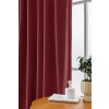 2x Vínový zatemňovací závěs VELVET s řasící páskou 135x250 cm