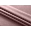 2x Světle fialový zatemňovací závěs VELVET s kovovými kroužky 135x250 cm