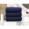 4x Ručník JERRY tmavě modrý 100% bavlna - luxusní sada