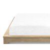 Froté prostěradlo BASIC bílé 90 x 200 cm na jednolůžko