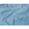 Froté prostěradlo BASIC světle modré 180 x 200 cm