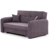 Rozkládací trojmístná pohovka LAINE světle fialová s elegantním designem
