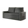 Elegantní tmavě šedá rozkládací pohovka WAVE s moderním designem