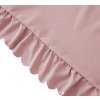Povlečení z mikrovlákna s volánky VIRGINIA růžové