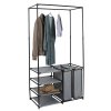 Víceúčelový šatní regál TULSKA