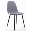 Světle šedá jídelní židle DART