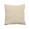 Dekorační povlak na polštář GUST 40x40 cm, krémový do moderního interiéru