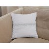 Elegantní bílý povlak na polštář STONY 40x40 cm s kamínky