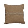 Dekorační povlak na polštář MELODY 40x40 cm, světle hnědý do moderního interiéru