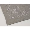 Dekorační povlak BLOSSOM ORNAMENT 40x40 cm, šedý do ložnice