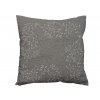 Dekorační povlak na polštář LEAFY LACE 40x40 cm šedý - elegantní design