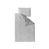 Bavlněné povlečení MODERNA bílo-šedé proužky - elegantní design