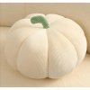 Stylový polštář PUMPKIN 18 cm krémový - dekorace ve tvaru dýně