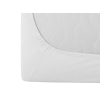 Kvalitní bílé prostěradlo BASIC 90 x 200 cm pro každodenní použití