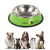 Zelená kovová miska pro psa/kočku FIDO