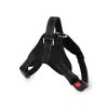Černý postroj pro psa s rukojetí ANGLY XL