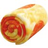 Moderní mikroplyšová deka PIZZA 180 cm oranžovo-červená
