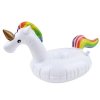 Praktický nafukovací držák nápojů JEDNOROŽEC pro relaxaci u vody