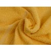 Ručník Basic Dual žlutý 50x100 cm, 100% bavlna