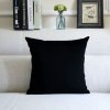 Dekorační povlak na polštář VELVET černý 40x40 cm pro stylové bydlení