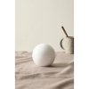 Bílá svíčka ve tvaru koule CANDLE BALL 7,5 cm