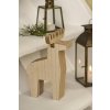 Minimalistický dřevěný sob REINDEER RUDOLF STANDING pro váš interiér