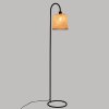 Lampa LUMIRA, bambusové stínítko, výška 159 cm, E27. Přírodní doplněk pro skandinávský styl interiéru.