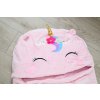 Roztomilý dětský spací pytel JEDNOROŽEC 3v1 - polštář a hračka v jednom