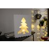 LED lampa v rámečku TREE 29,5 cm – bílá dekorace pro vánoční atmosféru