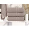 Hnědá osuška AQUELLA 70x130 cm – 100% bavlna pro maximální komfort