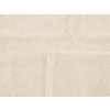 Stylová koupelnová předložka BASIC 45x65 cm krémová z bavlny