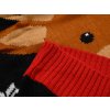 Originální pánský svetr CHRISTMAS REINDEER černý s veselým designem