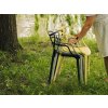 Elegantní plastové židle KATO bílé – sada 4 ks pro jídelní kout