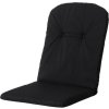 Polstr na zahradní křeslo NOIRO 96x45 cm, černý s elegantním designem