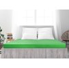 Zelené jersey prostěradlo z mako bavlny LUXORA 90 x 200 cm pro dokonalý komfort