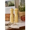 Elegantní světle žluté mlýnky LIGHT YELLOW na sůl a pepř - sada 2 ks