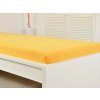 Žluté jersey prostěradlo EXCLUSIVE 60x120 cm – měkké a pohodlné pro dětskou postýlku