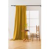 Hořčicový závěs OXFORD 140x270 cm – stylový doplněk do interiéru