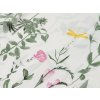 Stylové bavlněné povlečení SUMMER MEADOW – bílé s letním vzorem