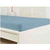 Světle modré nepropustné prostěradlo JERSEY 60x120 do postýlky