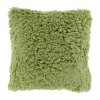 Dekorační polštářek KJELD zelený 45x45 cm s hebkým povrchem