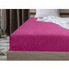Froté prostěradlo EXCLUSIVE 180x200 cm purpurové do ložnice